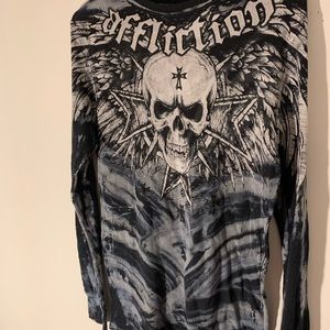 Men’s Affliction long sleeve
